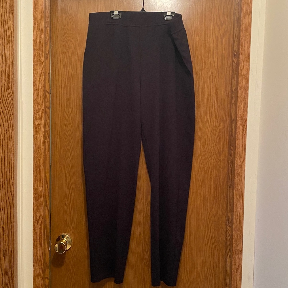Elegant Black High-Waisted Pants